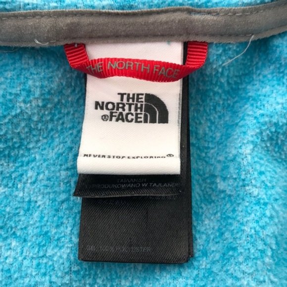 The North Face Teal Blue Zipper Front Jacket - Picture 5 of 9